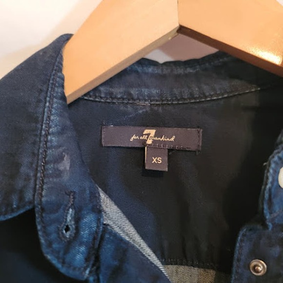 7 For all Mankind - Denim Dress - size XS - Picture 4 of 8